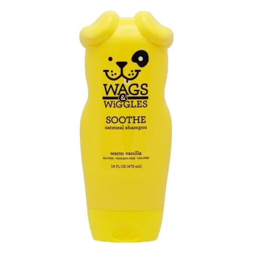 Wags & Wiggles Soothe Oatmeal Dog Shampoo, 16 Oz | Gentle, pH-Balanced for Sensitive Skin thumbnail 1