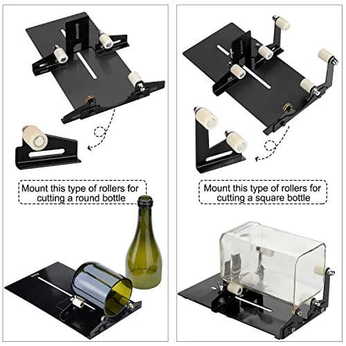 Fixm Glass Bottle Cutter for Square & Round Bottles | DIY Craft Tool (70-120 chars) thumbnail 4