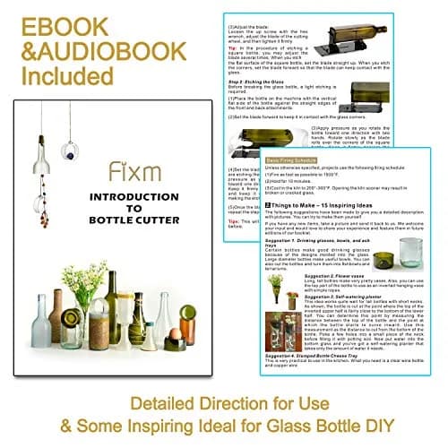 Fixm Glass Bottle Cutter for Square & Round Bottles | DIY Craft Tool (70-120 chars) thumbnail 5