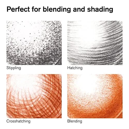 Winsor & Newton Sketching Pencils Set of 10 | Versatile Art & Drawing Tools for Artists thumbnail 5