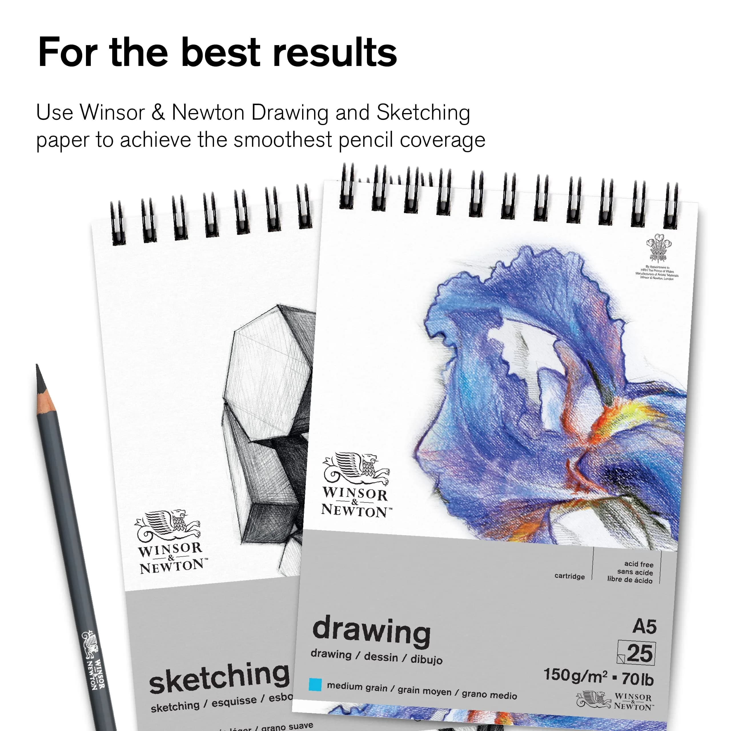 Winsor & Newton Sketching Pencils Set of 10 | Versatile Art & Drawing Tools for Artists - view 9