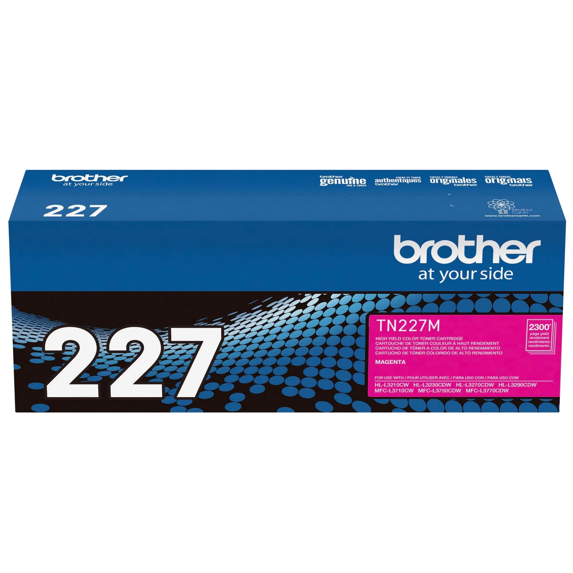 Brother Genuine TN227M High Yield Magenta Toner Cartridge | Professional Color Laser Print Quality - view 7