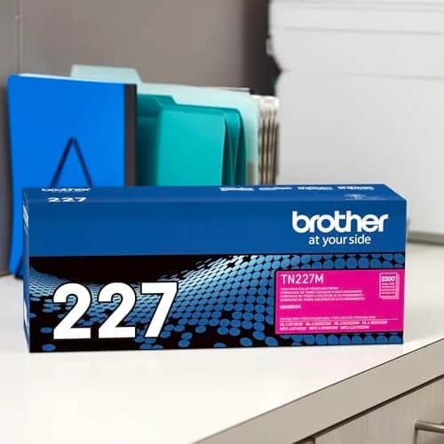 Brother Genuine TN227M High Yield Magenta Toner Cartridge | Page Yield Up to 2,300 Pages thumbnail 3