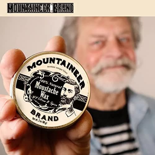 Mountaineer Brand Unscented Natural Mustache Wax | Strong Extra Firm Hold 60ml (2oz) | Styles & Conditions Facial Hair thumbnail 6