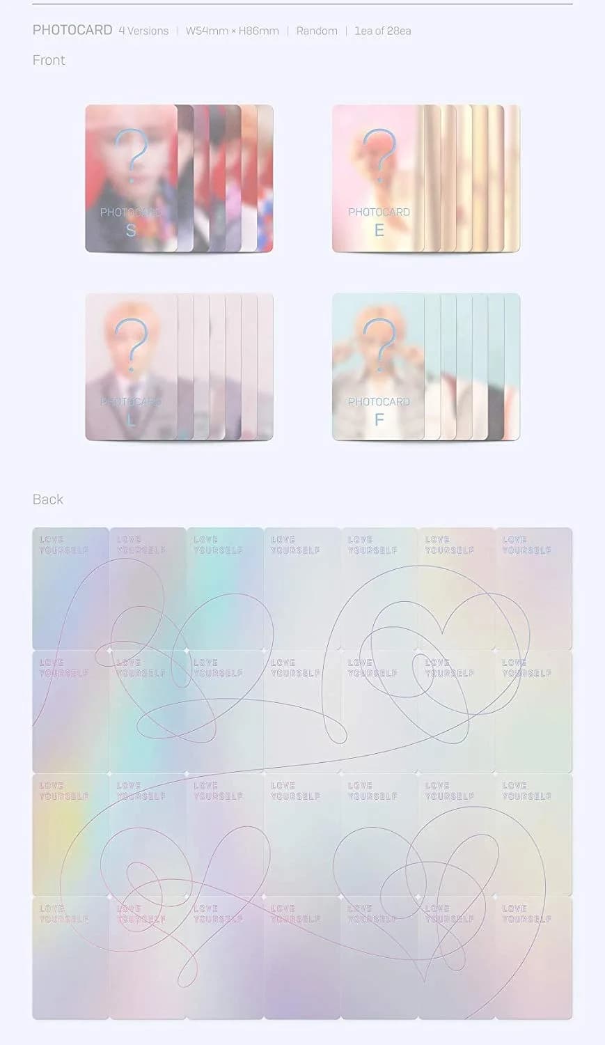 Genie Music BTS Love Yourself 結 Answer Random Version 2CD+Photobook+Mini Book+Photocard+Folded Poster | Authentic K-Pop Import - view 6