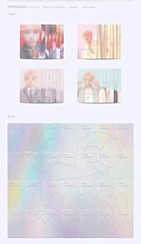 Genie Music BTS Love Yourself 結 Answer Random Version 2CD+Photobook+Mini Book+Photocard+Folded Poster | Authentic K-Pop Import thumbnail 6
