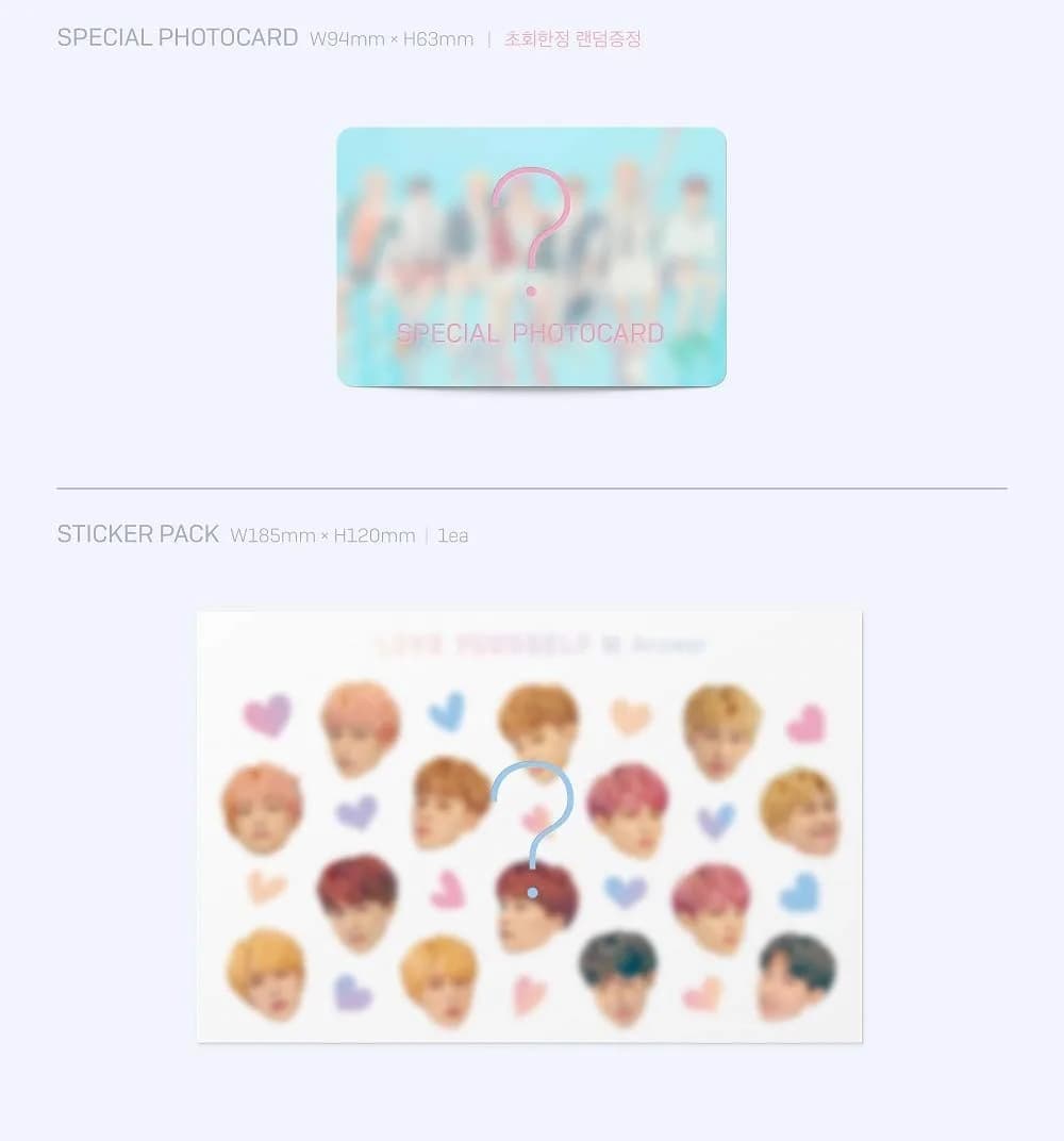 Genie Music BTS Love Yourself 結 Answer Random Version 2CD+Photobook+Mini Book+Photocard+Folded Poster | Authentic K-Pop Import - view 7