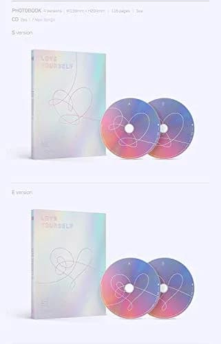 Genie Music BTS Love Yourself 結 Answer Random Version 2CD+Photobook+Mini Book+Photocard+Folded Poster | Authentic K-Pop Import thumbnail 3