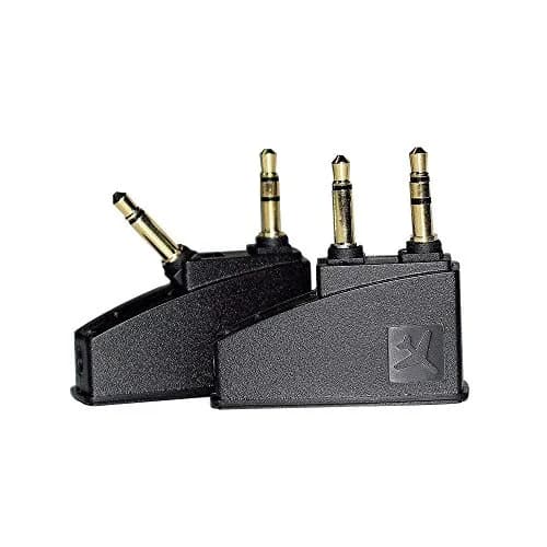 Asobilor Gold Airplane Headphone Adapter with 3.5mm Jack | Compatible with Bose QC Series & More thumbnail 4