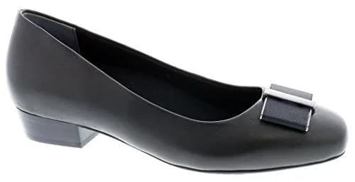Ros Hommerson Twilight Dress Shoe: Black 6 Narrow Slip-On | Elegant Women's Pump with 1" Heel thumbnail 1
