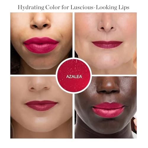 Ogee Tinted Sculpted Lip Oil - Organic Lip Stain, Balm & Color - AZALEA | Moisturizing & Buildable Sheer Color (70-120 chars) thumbnail 2