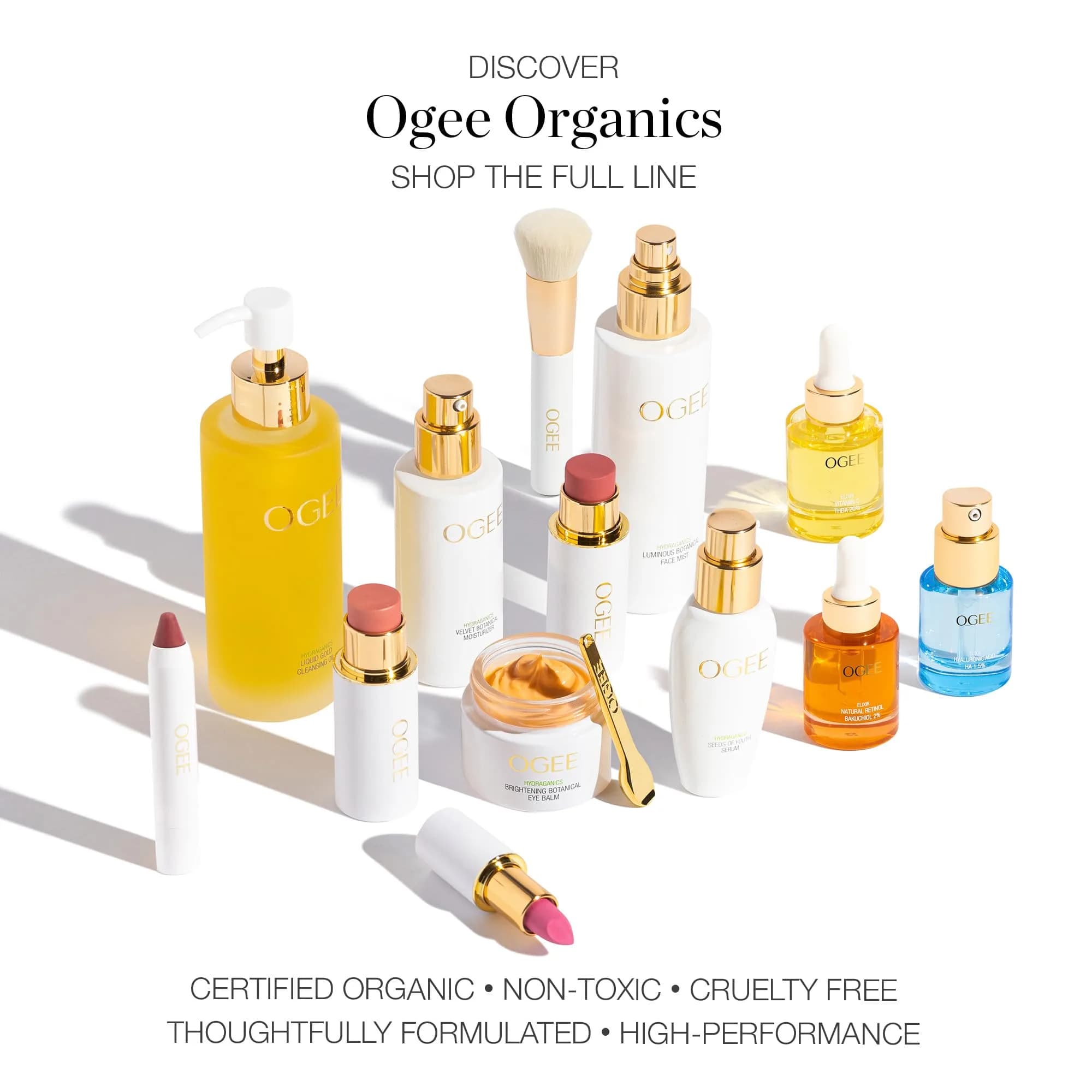 Ogee Tinted Sculpted Lip Oil - Organic Lip Stain, Balm & Color - CAMELLIA | Moisturizing, Buildable Sheer Color (70-120 chars) thumbnail 9