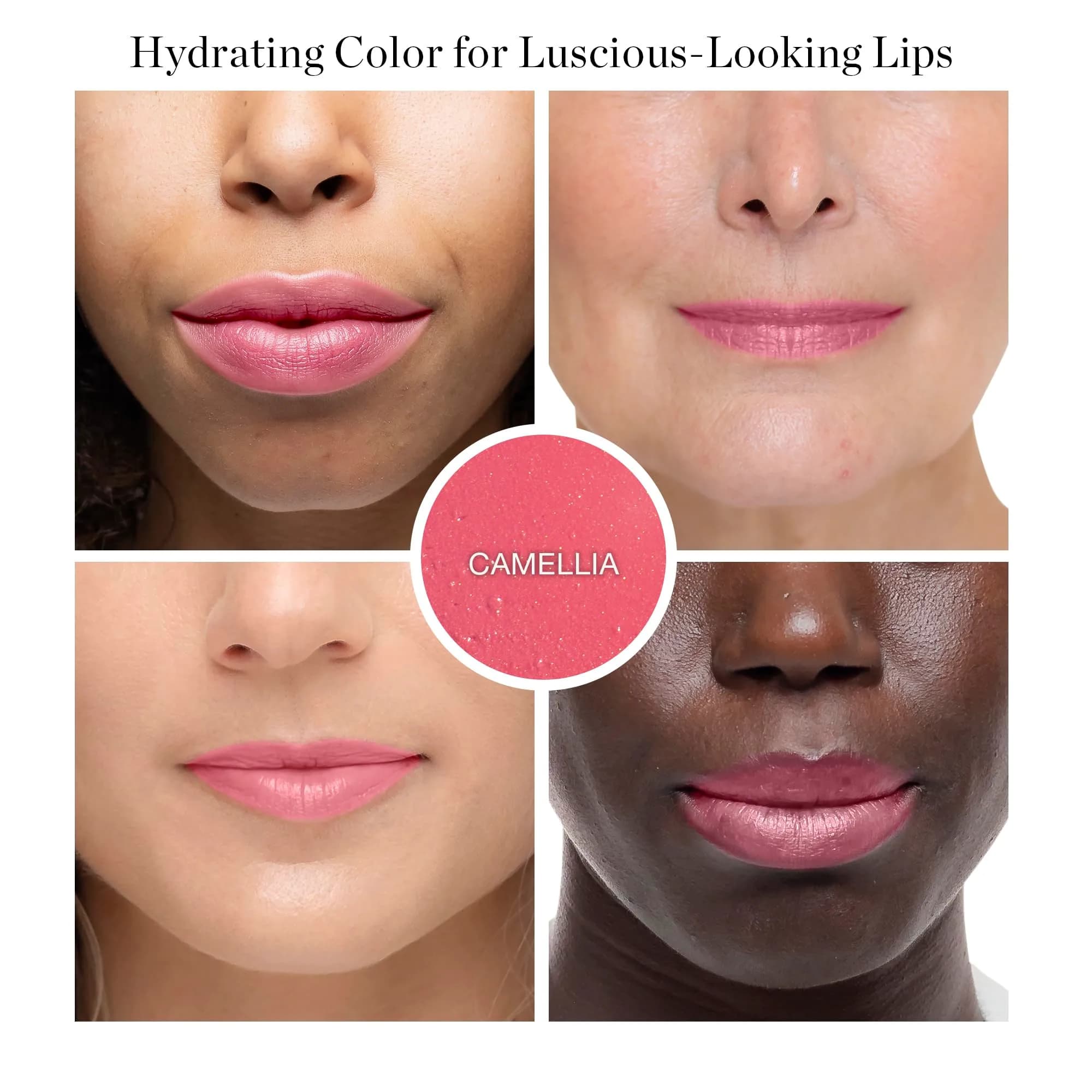 Ogee Tinted Sculpted Lip Oil - Organic Lip Stain, Balm & Color - CAMELLIA | Moisturizing, Buildable Sheer Color (70-120 chars) thumbnail 2