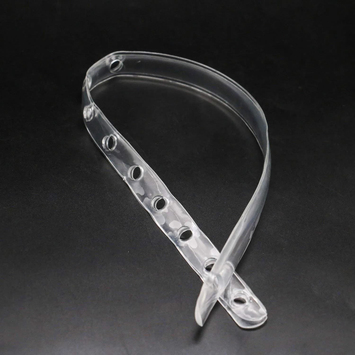 esowemsn Transparent Display Hanger Strips 50cm (19.7 in) | 36pcs for Closet Organization - view 3