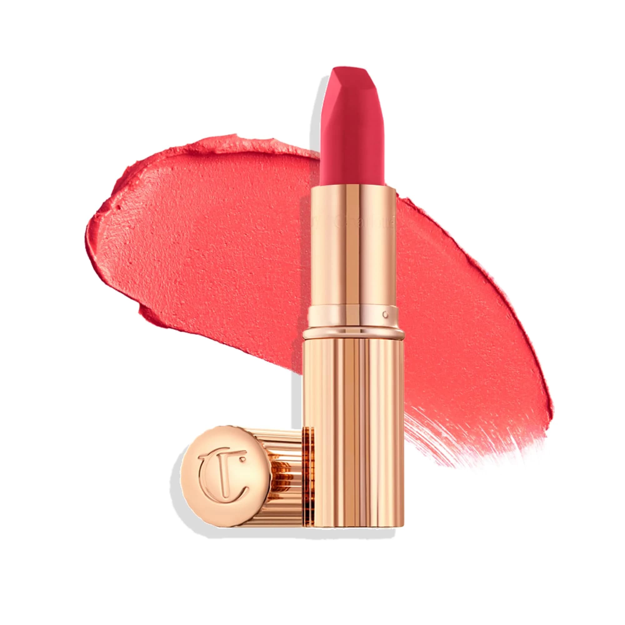 Charlotte Tilbury Matte Revolution Lipstick Lost Cherry - 1.7g (0.06 oz) | Hydrating Matte Finish — Lost Cherry - fuchsia pink