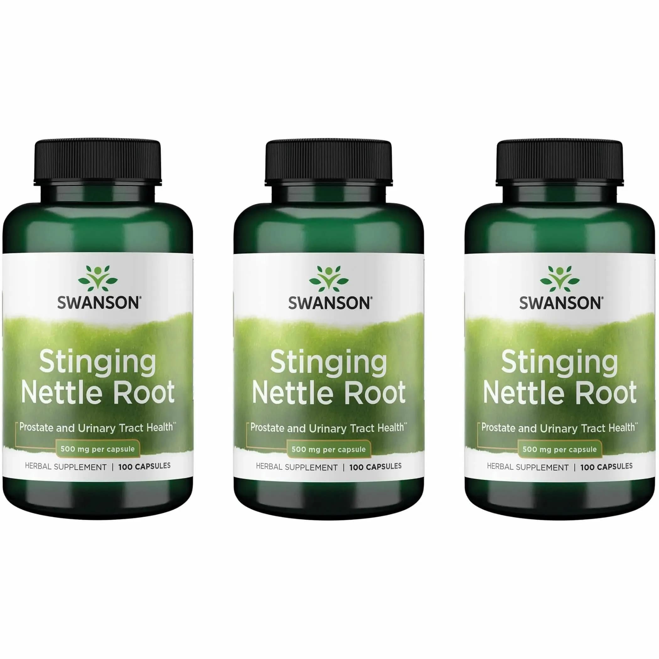 Swanson Stinging Nettle Root 500 mg | Herbal Supplement for Overall Wellness in India