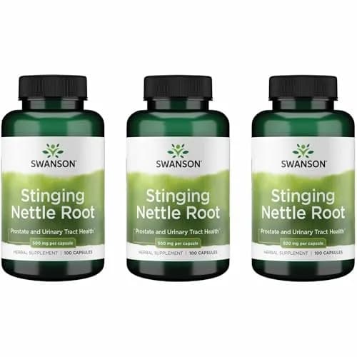 Swanson Stinging Nettle Root 500 mg | Herbal Supplement for Overall Wellness in India thumbnail 1