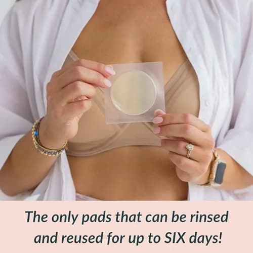 Ameda ComfortGel HydroGel Nursing Pads | Cooling | Reusable | 4 Count thumbnail 4
