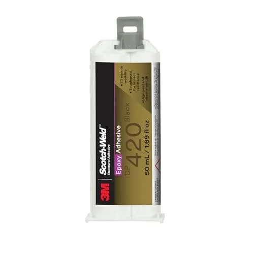 3M Scotch-Weld DP420 Epoxy Adhesive 50ml (1.69 Fl Oz) Duo-Pak | High Strength Metal Bonding thumbnail 1
