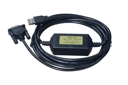 Washinglee USB to PPI Programming Cable for Siemens PLC S7 200 and 200CN | Compatible for CPU222, CPU224, CPU226 thumbnail 1