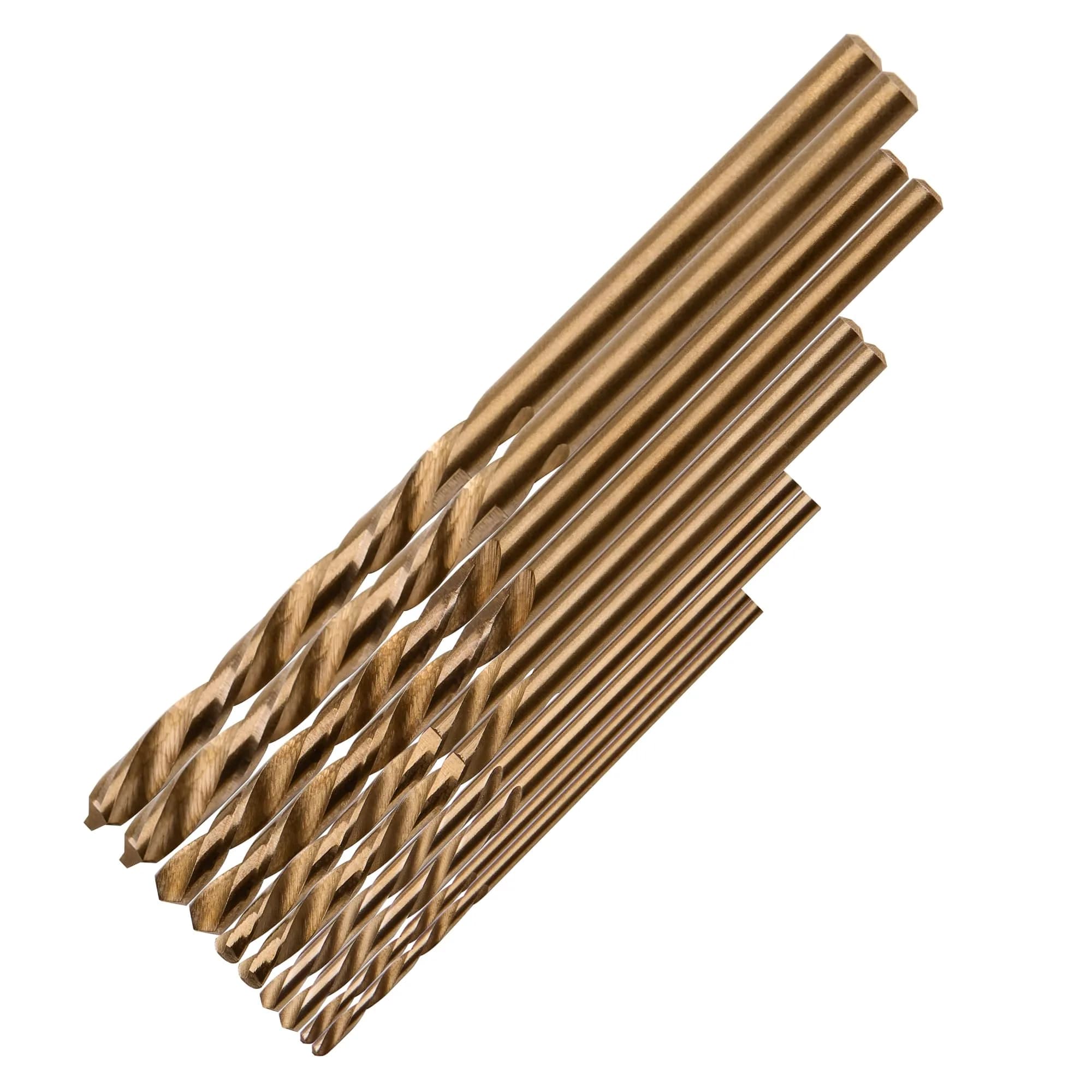SPKLINE 10 Pcs Cobalt Drill Bit Set 1mm-3mm | 135° Split-Point M35 HSS Metal Drill Bits - view 5