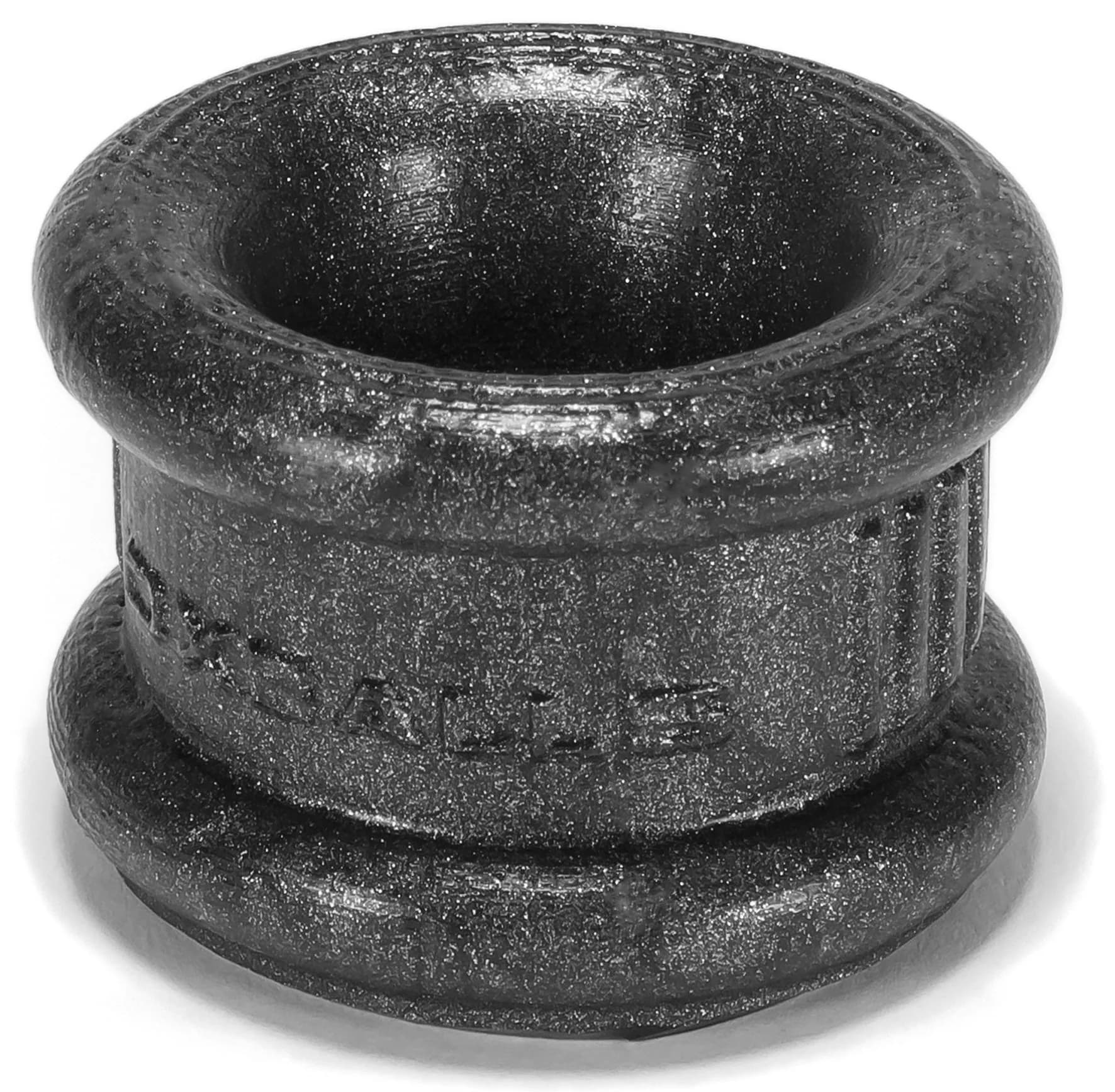 Oxballs NEO Tall Super-Stretchy Silicone Ball Stretcher Ring for Men - Black — Smoke / Short