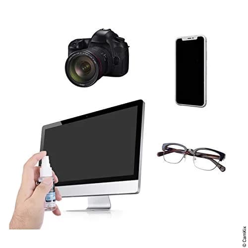 CamKix Eyeglasses Cleaning Kit with Spray & Microfiber Cloths | Scratch-Free, Streak-Free thumbnail 5
