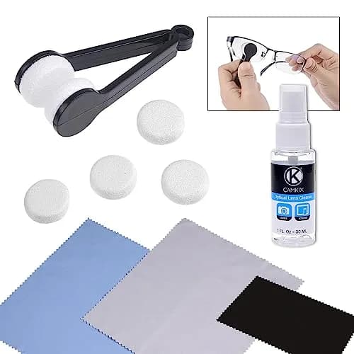 CamKix Eyeglasses Cleaning Kit with Spray & Microfiber Cloths | Scratch-Free, Streak-Free thumbnail 7