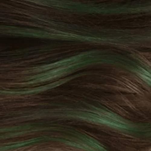 L'Oreal Paris Hair Makeup Temporary 1-Day Hair Color for Brunettes, Green 70 | Washable, Safe, Intermixable Shades thumbnail 6