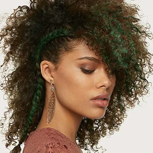 L'Oreal Paris Hair Makeup Temporary 1-Day Hair Color for Brunettes, Green 70 | Washable, Safe, Intermixable Shades thumbnail 7