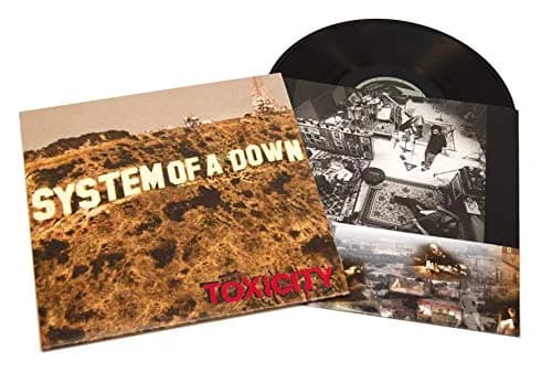 SONY MUSIC Toxicity | 140g Vinyl LP Album with System Of A Down (Multicoloured, Rock) (12.1x12.1x0.5 inches) thumbnail 2
