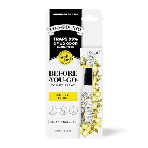 Poo-Pourri Before-You-Go Toilet Spray Original Citrus 29.57ml (1 Fl Oz) | Prevents Odors Before They Begin thumbnail 3