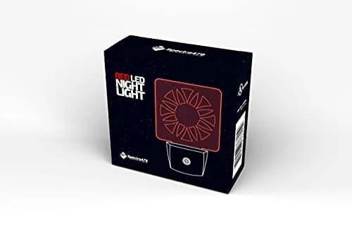Spectra479 Red LED Night Light for Bedrooms & Bathrooms | BioRhythm Safe Circle thumbnail 7