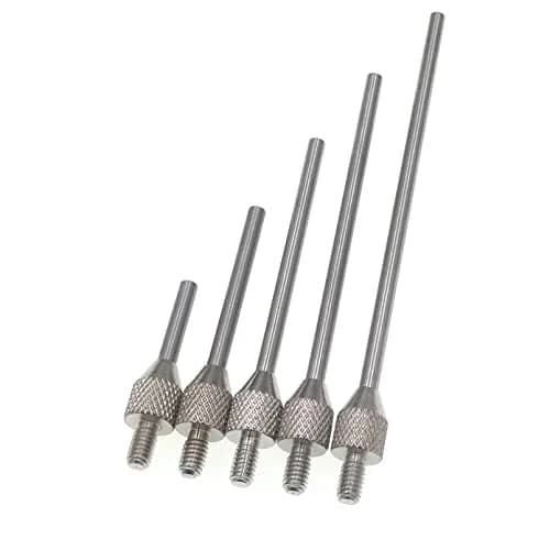 suxing Needle Point Contact Points Set M2.5 Thread 2mm Diameter (5 Pcs, 10-50mm Length) | Precision Measuring Tool thumbnail 2
