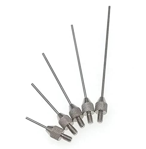 suxing Needle Point Contact Points Set M2.5 Thread 1mm Diameter | 5 Pcs Set for Dial Indicators thumbnail 5