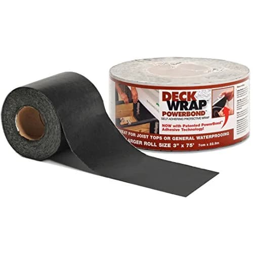 MFM Deckwrap Powerbond 7.62 cm (3In.) | Waterproof Flashing for Deck Joists & Posts thumbnail 1