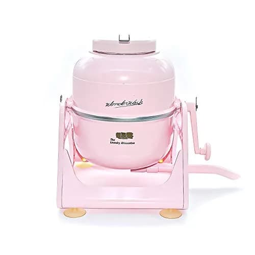 The Laundry Alternative WonderWash Portable Washing Machine Pink | Manual Hand Clothes Washer for Apartments & Tiny Spaces thumbnail 1