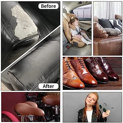 Numola Leather Repair Patch 8×11 Inch Dark Red | Waterproof & Strong Adhesive Tape for Upholstery thumbnail 6