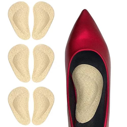 Dr. Foot Gel Arch Support Shoe Insoles for Flat Feet | High Arch, Plantar Fasciitis Relief, 3 Pairs thumbnail 1