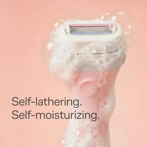 INTUITION Women's Razor Variety Pack | 4 Refills & Handle, Moisturizing & Easy Shave thumbnail 2