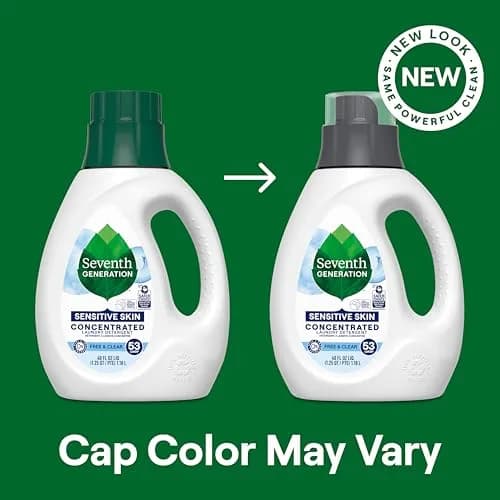 Seventh Generation Concentrated Baby Laundry Detergent Fresh Scent 1183ml (40 Fl Oz) | USDA Certified Biobased Product 95% thumbnail 7