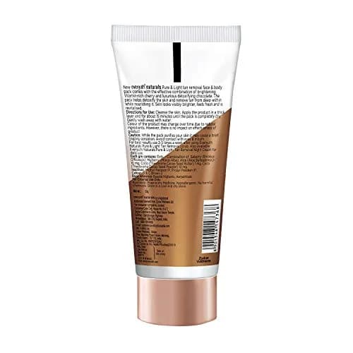 Everyuth Naturals Chocolate & Cherry Tan Removal Face Pack 50g | Brightens Skin thumbnail 2