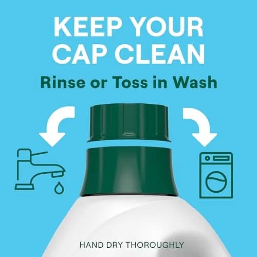 Seventh Generation Concentrated Free & Clear Laundry Detergent 1183ml (40 Fl Oz) | Hypoallergenic Liquid Soap for Sensitive Skin thumbnail 5