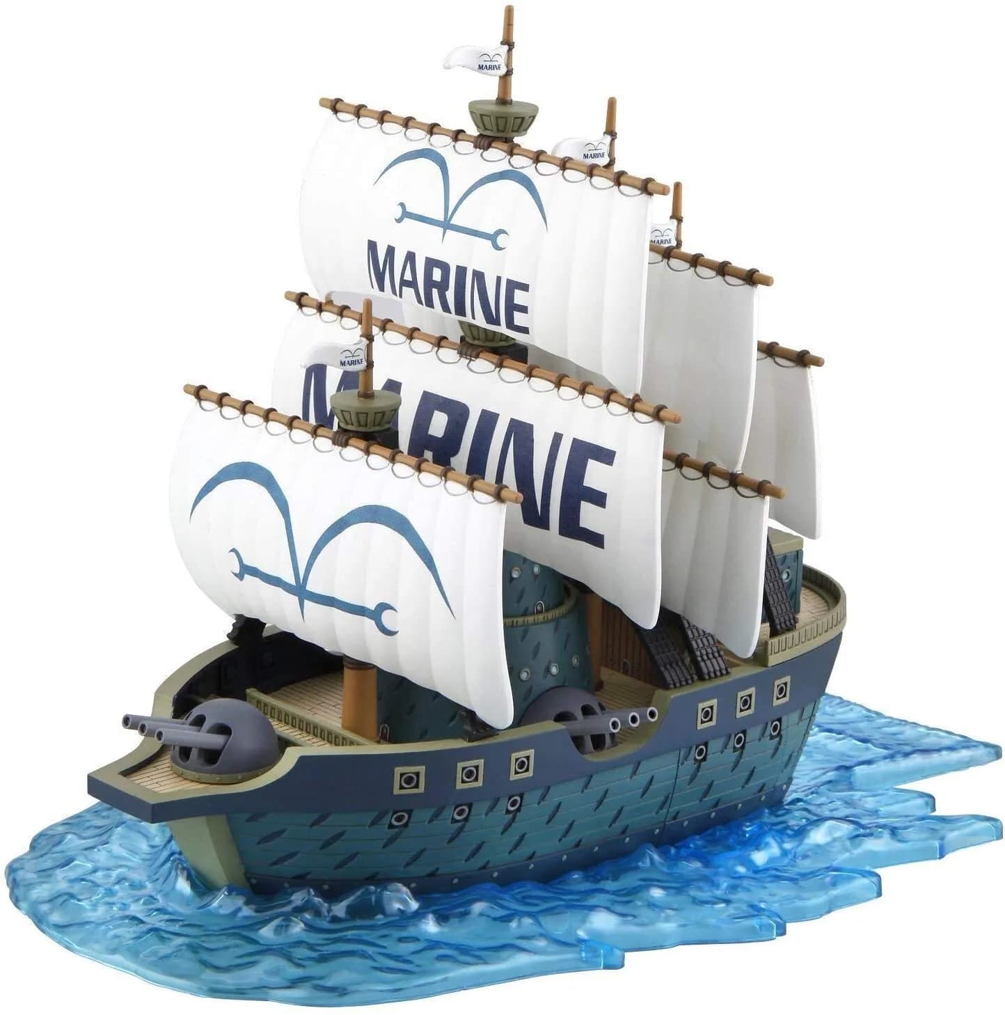 Bandai Hobby - One Piece Marine Ship Model Kit | Easy Assembly, High-Quality Plastic, 312g, for Ages 8+