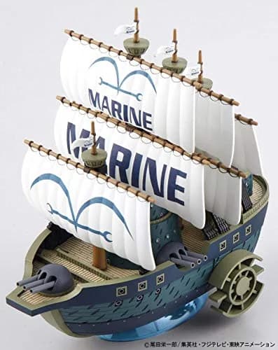 Bandai Hobby - One Piece Marine Ship Model Kit | Easy Assembly, High-Quality Plastic, 312g, for Ages 8+ thumbnail 2