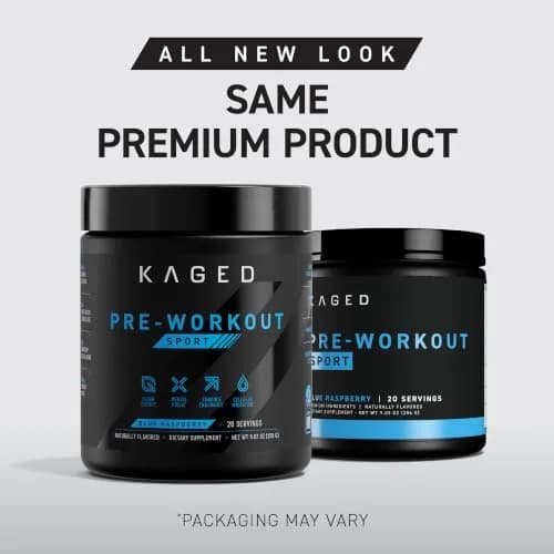 Kaged Original Pre Workout Powder | Berry Blast | 20 Servings | Supports Focus & Muscle Pumps thumbnail 9
