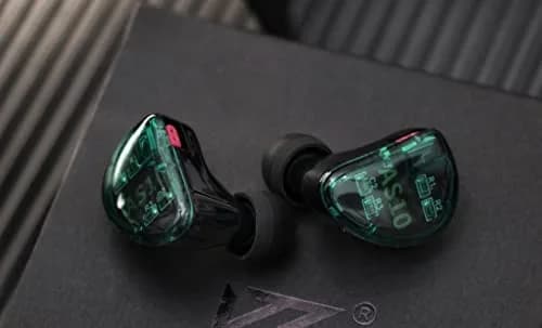 Linsoul KZ AS10 5BA HiFi Stereo In-Ear Monitor Earphones | Detachable 3.5mm Cyan thumbnail 8