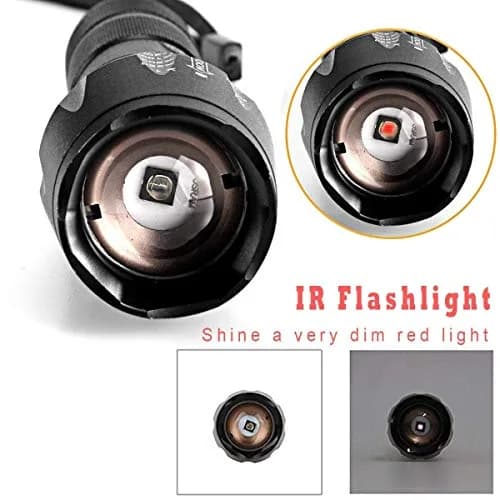 ULTRAFIRE IR Illuminator Flashlight, 850nm Focus Adjustable IR Led for Night Vision, Coyote Fox Predator Hunting thumbnail 2