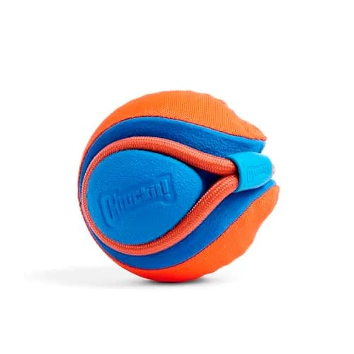 Chuckit! Rope Fetch Dog Toy 14 cm (5.5-in) Ball on Rope | Durable EVA Rubber thumbnail 5