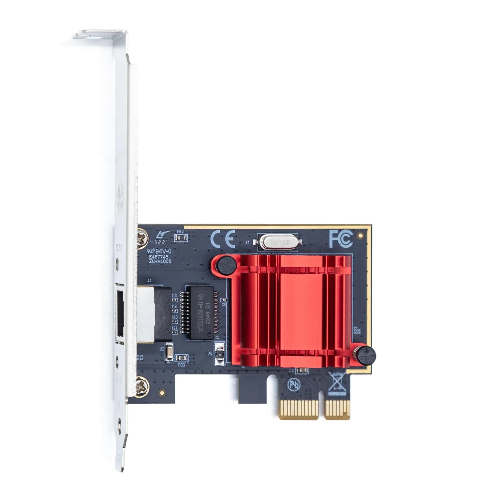 H!Fiber Gigabit PCIe NIC with Intel I210 Chip, 1Gb Network Card (1 Pack) | Intel I210-T1 Compatible Ethernet Adapter - main product image